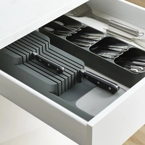 Organizator pentru cuțite din plastic Duo – Joseph Joseph