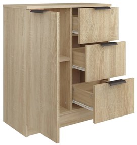 Servanta, stejar sonoma, 60x30x70 cm, lemn prelucrat 1, Stejar sonoma