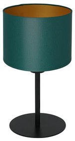 Lampă de masă ARDEN 1xE27/60W/230V d. 18 cm verde/aurie