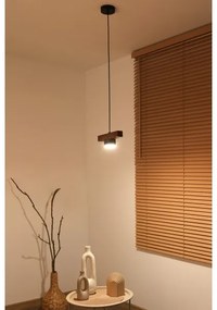 Duolla - Pendul pe cablu IRONLINE 1xGX53/3W/230V pin/stejar/negru