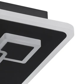 Plafonieră LED CADEGAL LED/7,8W/230V neagră Eglo 30658