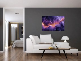 Tablou - Nebuloasa purpurie (90x60 cm)