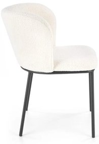 Scaun tapitat K518 crem