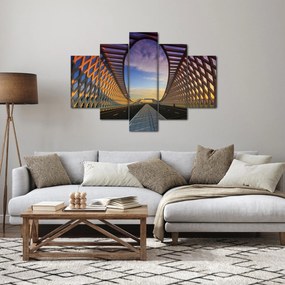 Tablou - Pod cu arhitectură modernă (150x105 cm)