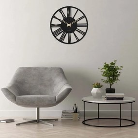 SENTOP | Ceas de perete roman modern din lemn - 30 până la 50 cm - ROMA