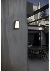 Aplica LED perete exterior design modern IP65 MASK gri