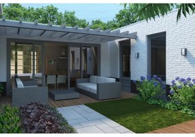 Aplică de exterior BRIDGE 1xE27/15W/230V IP44 Philips