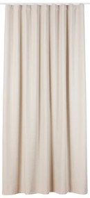 Draperie crem 140x260 cm cu cârlige – Mendola Fabrics