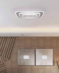 Plafoniera LED 68W, Aluminiu, Spyros 1, Kelektron