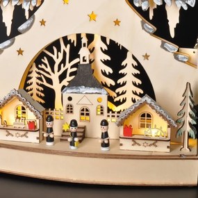 Decorațiune LED de Crăciun Solight 1v282 LED/2xAA/alb cald pom