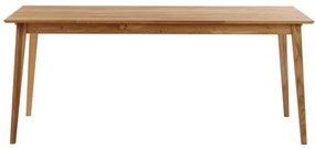 Masă de dining din stejar Rowico Filipa, 180 x 90 cm, natural