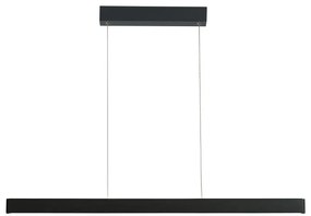 Lustra LED suspendata design liniar OLIVIER 120 3000K DIMM BK