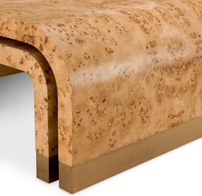 Set 3 Masute design LUX, Furnir Burl Mappa, Maro, Quinton