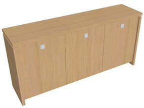 Dulap mic Verno 188 x 46 x 90 cm, stejar deschis