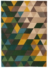 Covor Prism Verde/Multicolor 80X150 cm, Flair Rugs