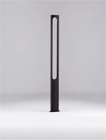 Stalp LED exterior din aluminiu antracit IP65 Eta H-200cm