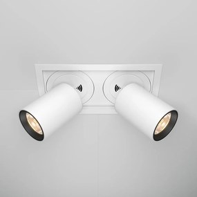 Spot LED incastrabil rotativ retractabil Hidden 2 alb