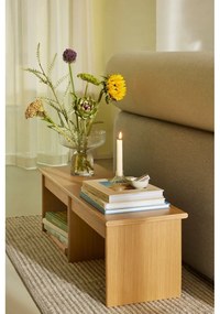 Vază din sticlă lucrată manual (înălțime 19 cm) Aino – Hübsch