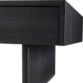 Masuta de cafea design LUX The Crest, negru 114926 HZ