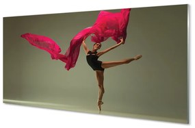 Tablouri acrilice Material roz Ballerina