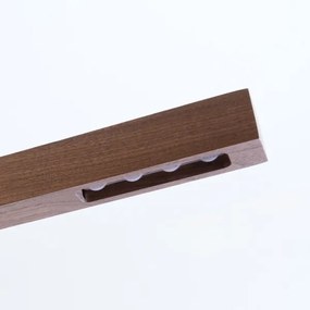 Immax NEO 07309L-LED Lustră suspendată dimabilă pe cablu cu senzor MADEIRA, 37W/230V, 157 cm, nuc