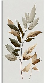 Tablou frunze de lux cu atingere de minimalism