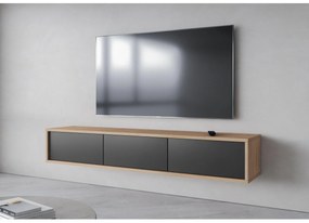 Masă TV Fiora 38 (stejar uleios + antracit). 1066459