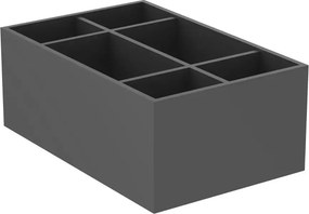 Cutie de depozitare Ideal Standard Atelier Conca antracit mat 24 cm