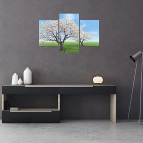 Tablou cu copaci (90x60 cm)