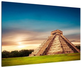 Tablou - Monumente renumite maiașe (90x60 cm)