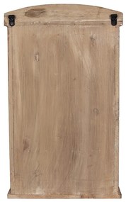 Dulap de perete, natur, din lemn, Parfumeur
