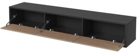 Masă TV Fiora 38 (antracit + stejar uleios). 1066461