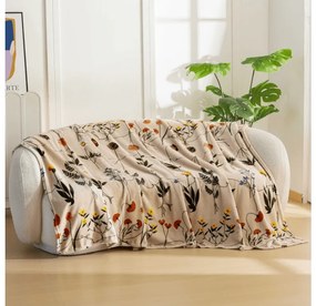 Patura Cocolino microplus HERBAR, bej Dimensiune: 200 x 220 cm