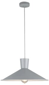 Lustră pe cablu ELISTA 1xE27/60W/230V gri