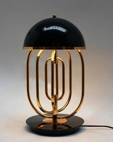 Veioza, Lampa decorativa BOTEGA negru/ auriu