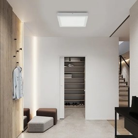 Brilagi-LED Lampă de baie dimabilă FRAME SMART LED/24W/230V IP44 alb + telecomandă