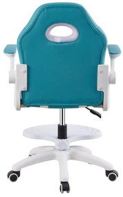 Scaun rotativ copii Ramin (albastru + alb) . 1116466