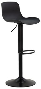 Scaun Bar Watt Polipropilena Negru