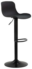 Scaun Bar Watt Polipropilena Negru