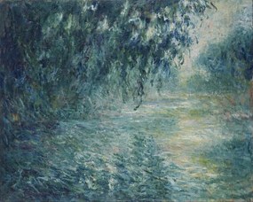 Reproducere Morning on the Seine, Claude Monet