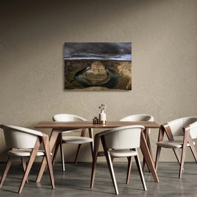 Tablou pe sticlă cu canion (70x50 cm)