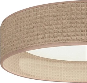 Brilagi - Lampă LED reglabilă, dimensiune mare, 36W/230V 3000-6000K Ø 55 cm bej WT + telecomandă