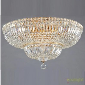 Plafoniera eleganta Basfor 60cm, auriu antic MYDIA100-CL-16-G