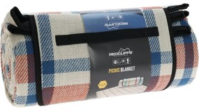 Pătură de picnic Redcliffs Dice roșu și albastru ,150 x 180 cm