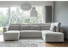 Colțar crem extensibil (colț în formă de "U") Homely Tommy – Miuform