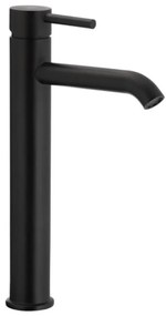 Baterie de lavoar + ventil KFA Armatura 5032-612-81 MOZA 33 cm negru mat