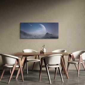 Tablou - Cer deasupra stâncilor (120x50 cm)