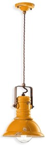 Pendul design retro realizata manual din ceramica INDUSTRIAL