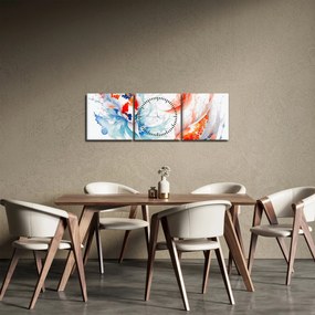 Tablou - Pește (cu ceas) (90x30 cm)