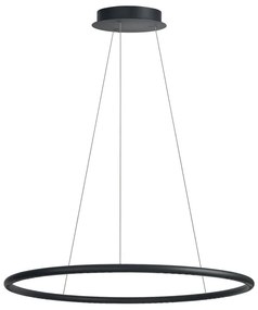 Lustra circulara LED APUS 80 negru